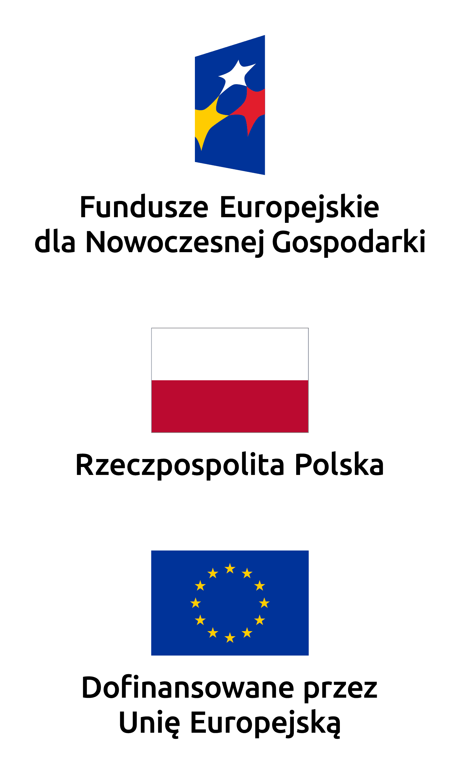 Fundusze Europejskie dla Nowoczesnej Gospodarki, Rzeczpospolita Polska, Dofinansowane przez Unię Europejską