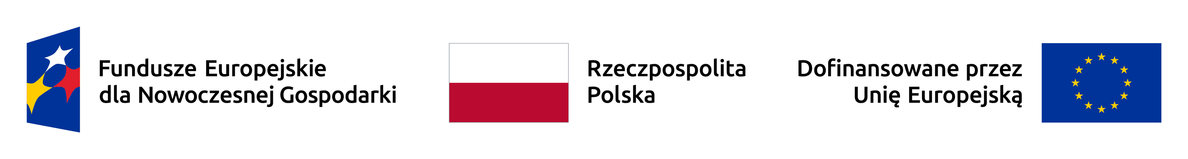 Fundusze Europejskie dla Nowoczesnej Gospodarki, Rzeczpospolita Polska, Dofinansowane przez Unię Europejską